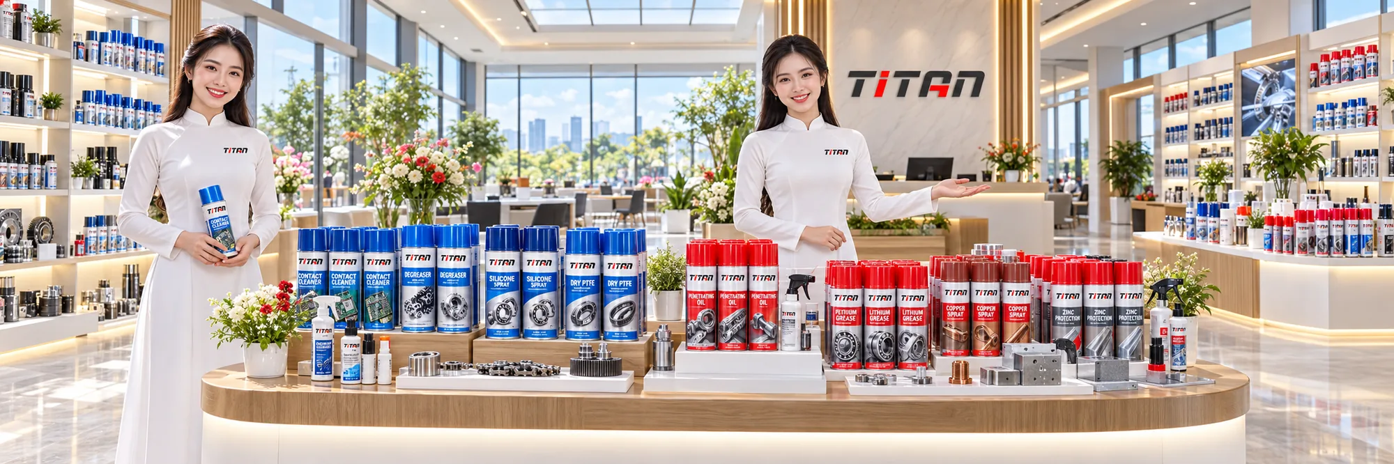 Chai xịt hóa chất làm sạch