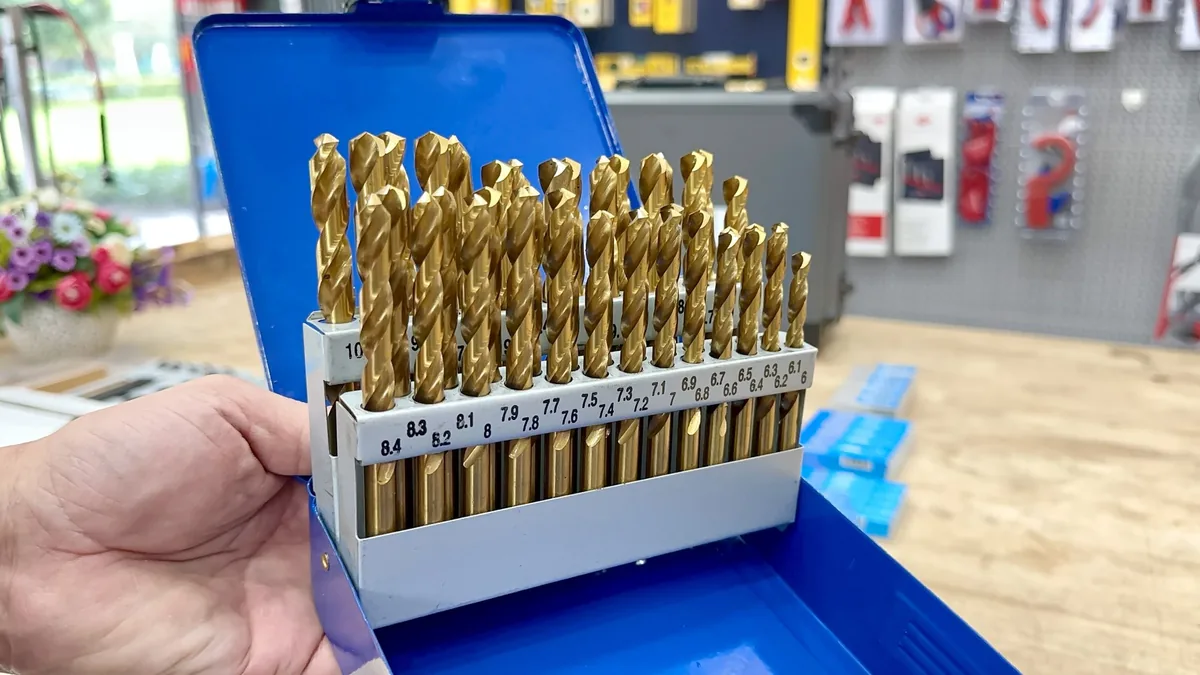 Bộ mũi khoan inox