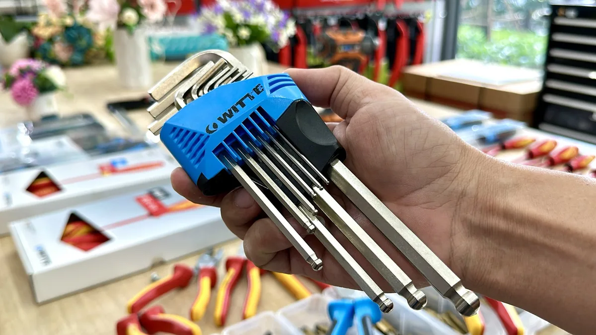 Bộ lục giác dài đầu bi
