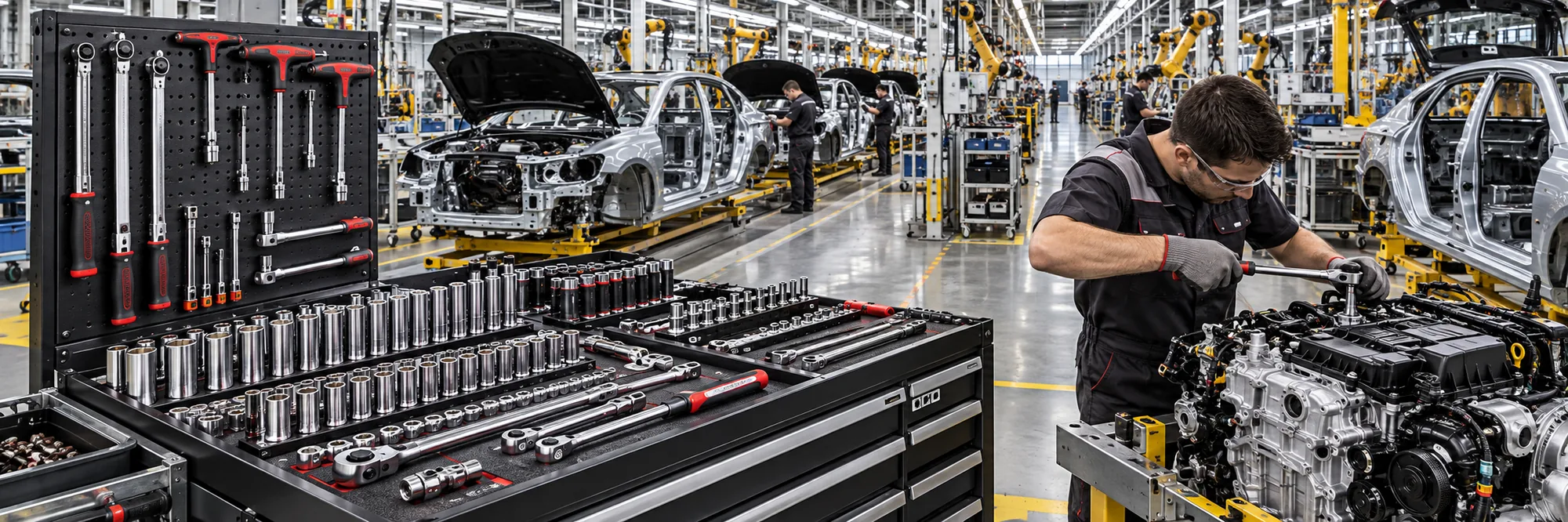 Lắp ráp xe hơi, sửa chữa ô tô