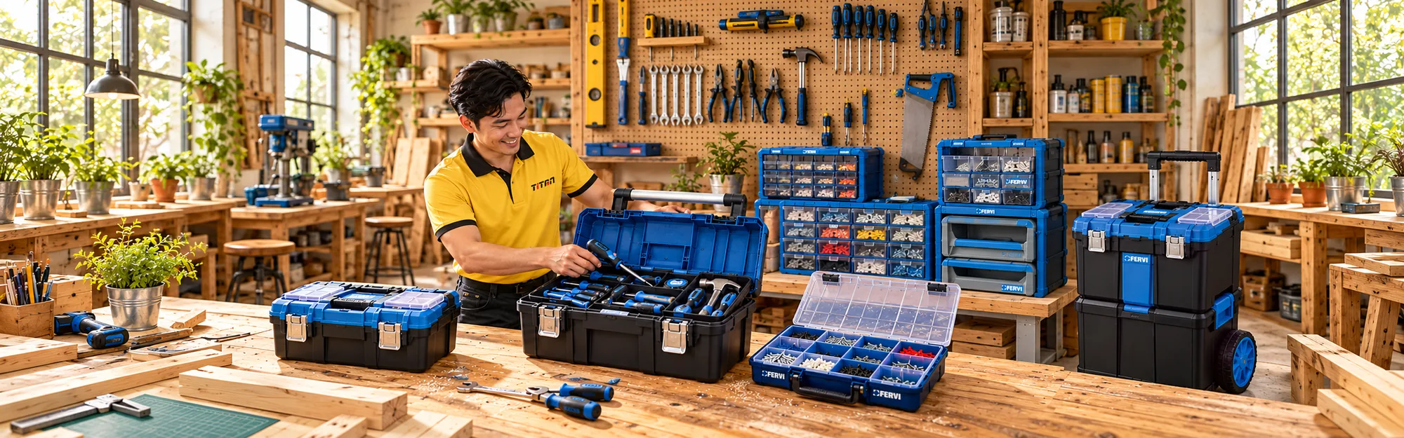 Hộp đựng dụng cụ đồ nghể cho anh em DIY