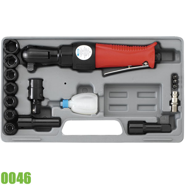 Bộ súng xiết ốc 0046, đầu ngang 16 chi tiết 1/2" FERVI