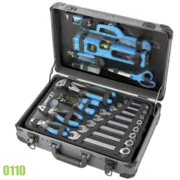 Bộ đồ nghề bảo dưỡng 0110, 133 chi tiết, vạn năng của FERVI - Italia. thumbnail 3