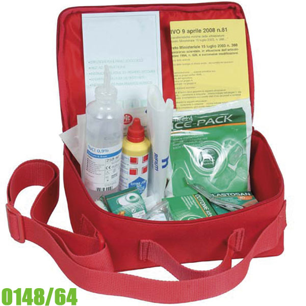 Bộ sơ cứu y tế 0148/64, dùng cho 3 người. FERVI Italia