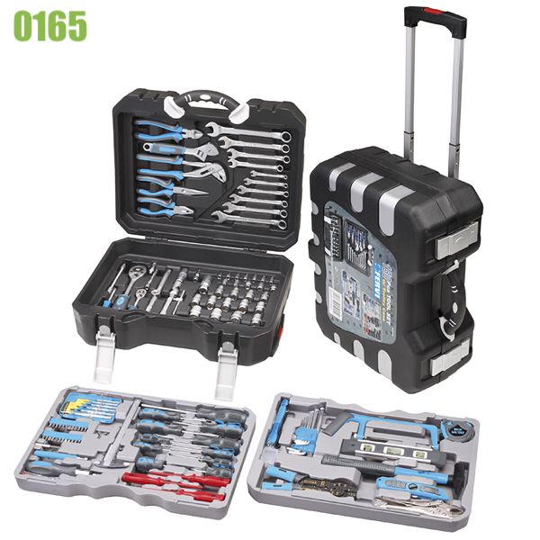 Bộ đồ nghề đa năng 0165, 175 chi tiết trong vali chuyên dụng.