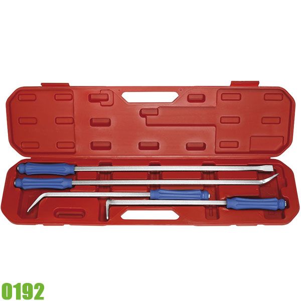 Bộ 4 cây nạy 0192, loại dài 610-910mm, vật liệu Chrome Vanadium