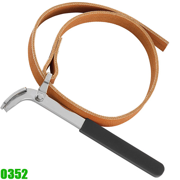 Cờ lê dây đai FERVI 0352, chuyên dụng mở nắp lọc nhớt