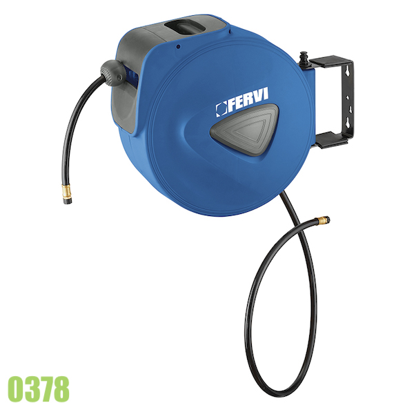 Cuộn dây hơi rút tự động 0378-1510, dài 15+1m áp suất 18 bar.