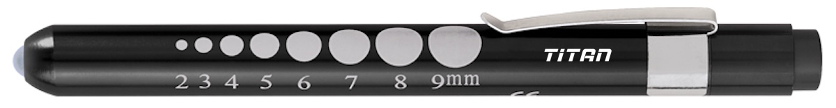 Đèn pin thiết kế hình cây bút cài túi áo FERVI 0671