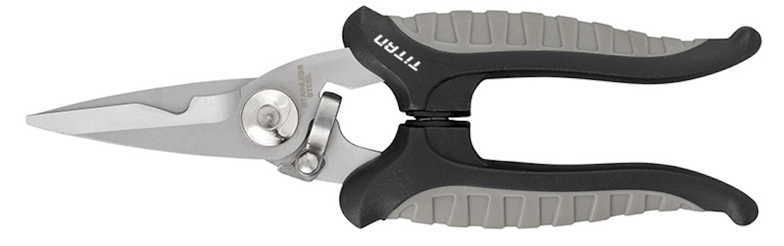 Kéo inox đa năng FERVI 0673, chiều dài 175mm, cán bọc nhựa