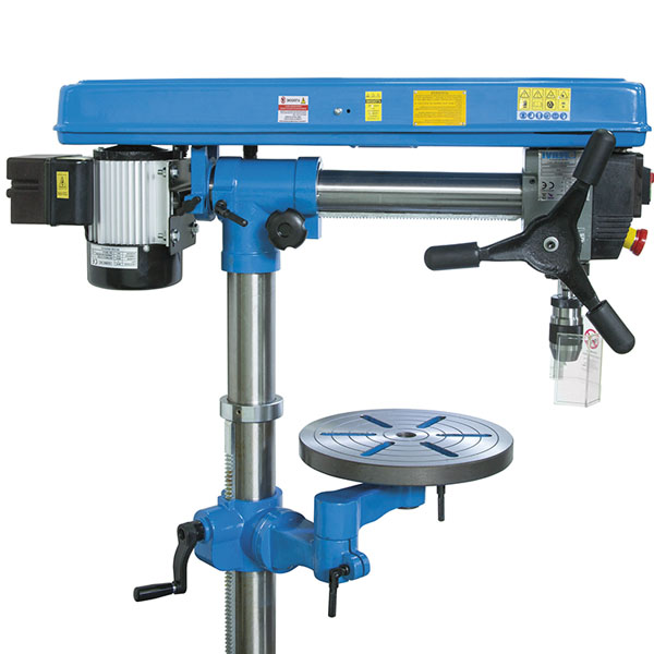 Máy khoan bàn 0757 trụ thân chính ∅70mm, bàn máy tròn ∅290mm thumbnail 3