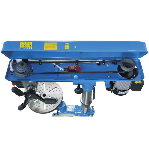 Máy khoan bàn 0757 trụ thân chính ∅70mm, bàn máy tròn ∅290mm thumbnail 5