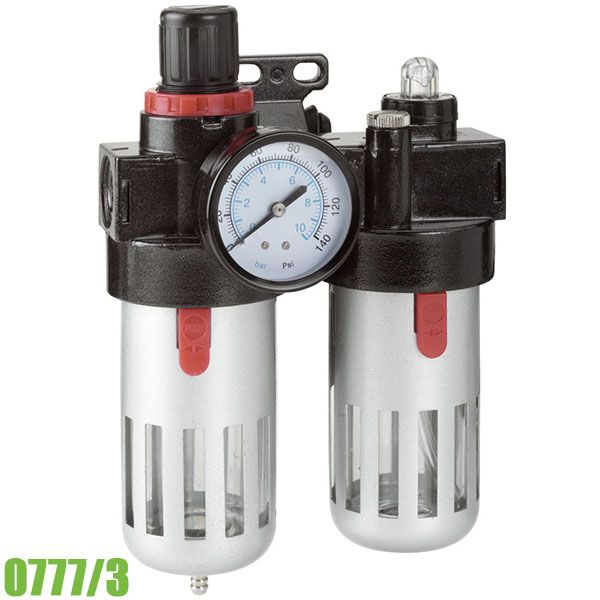 Bộ lọc điều áp bôi trơn 1/4“ - 3/8“ - 1/2“ FERVI 0777/3
