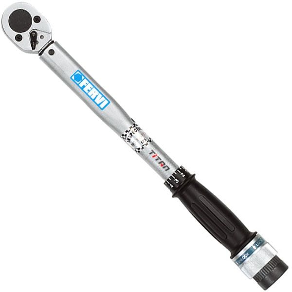 Cờ lê lực FERVI 0803, loại click, nhiều tùy chọn cho garage