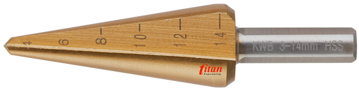 Mũi khoan tháp phủ titan - FERVI Italia