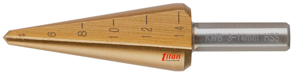 Mũi khoan tháp phủ titan - FERVI Italia