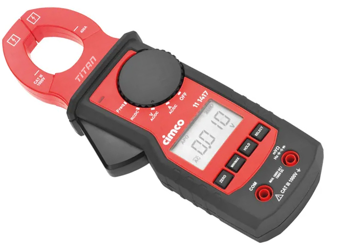 Ampe kìm AC/DC 400A, 3100 CAT III, Cimco 111417