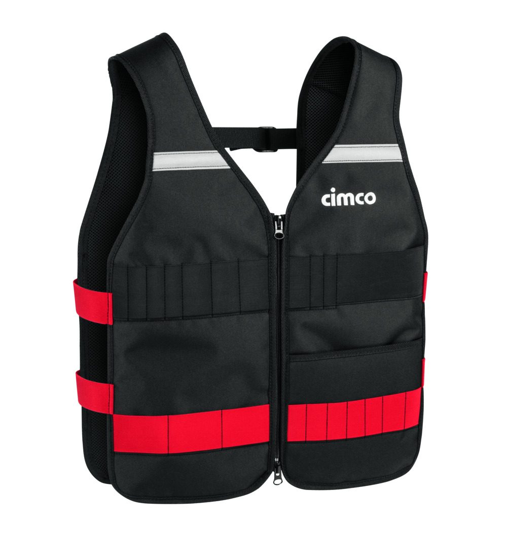 Áo vest làm việc có phản quang và túi