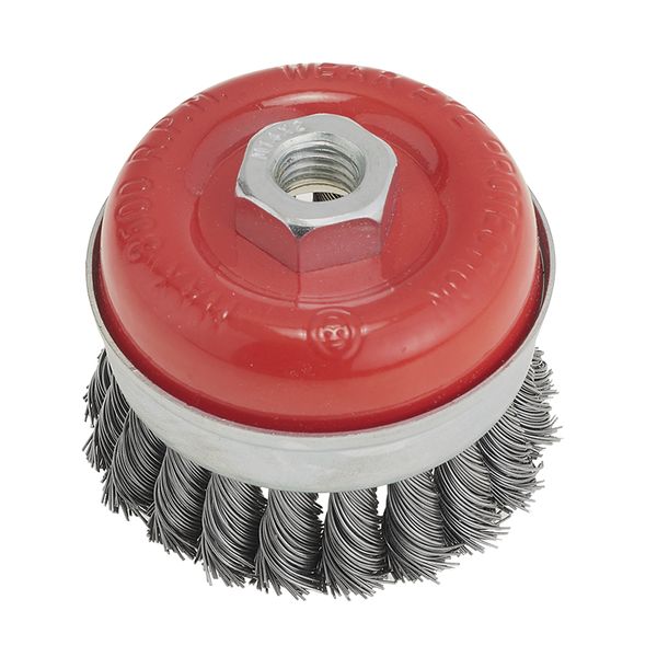 Bàn chải cốc nút xoắn