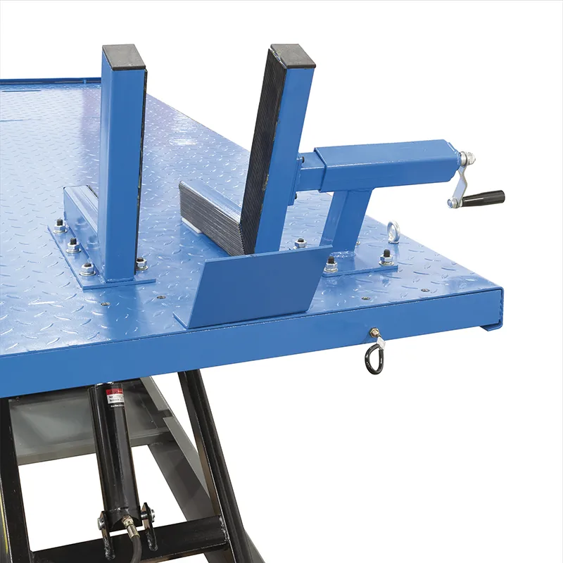 Bàn nâng xe máy điện 600kg FERVI S029P chạy điện thủy lực, sửa chữa xe gắn máy thumbnail 4