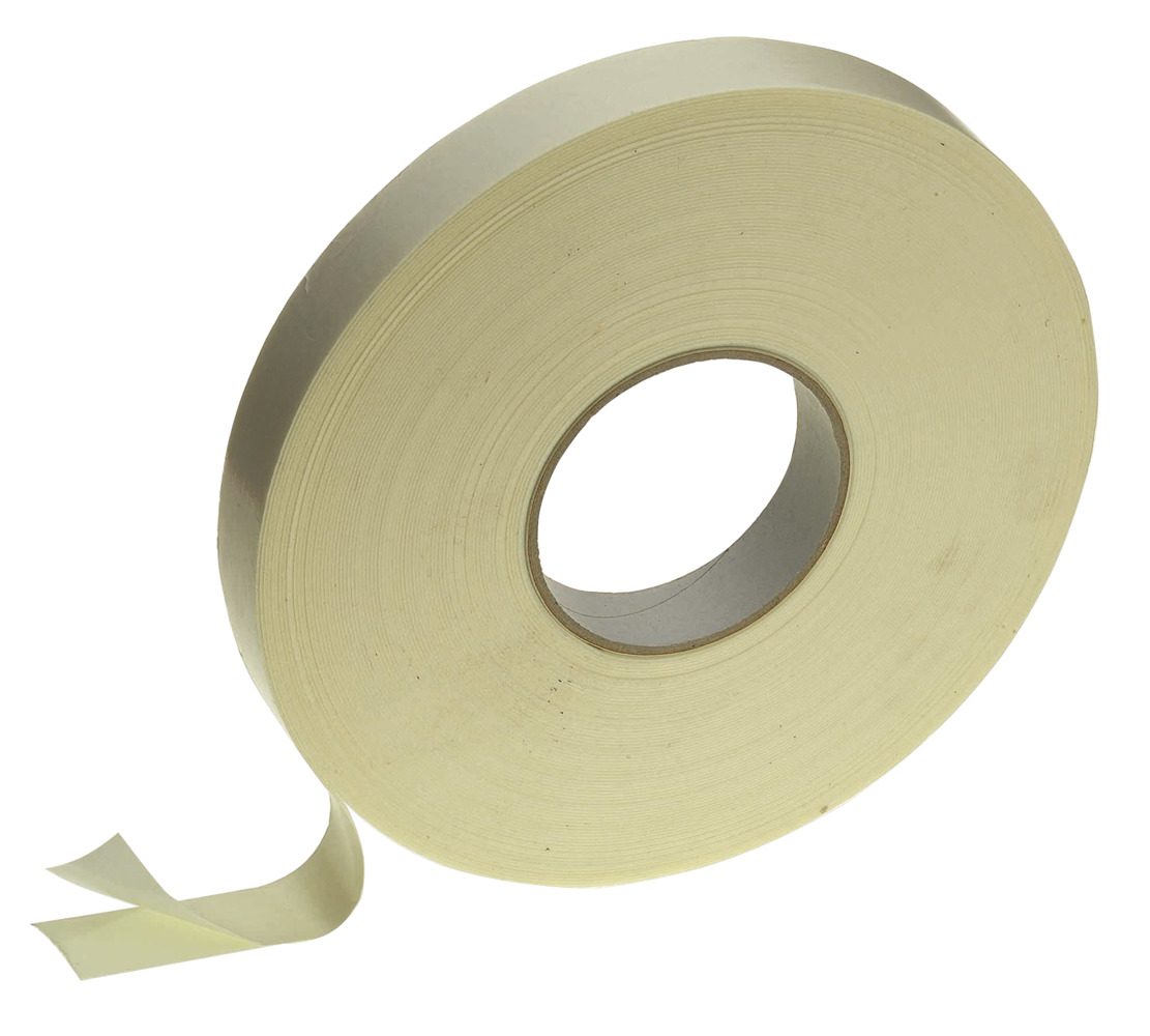 Băng dính foam hai mặt màu trắng 25 mm x 33 m