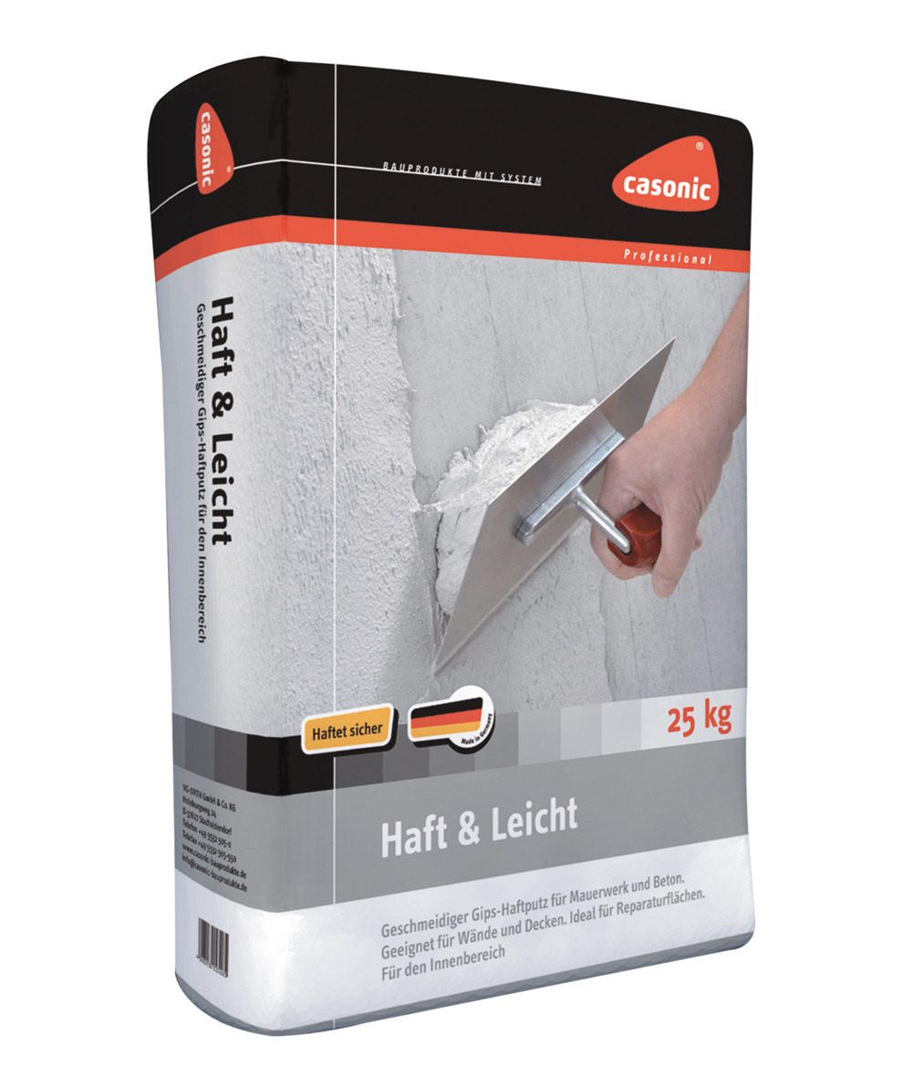 Băng dính thạch cao "Dính & Nhẹ", trong bao giấy, 25 kg