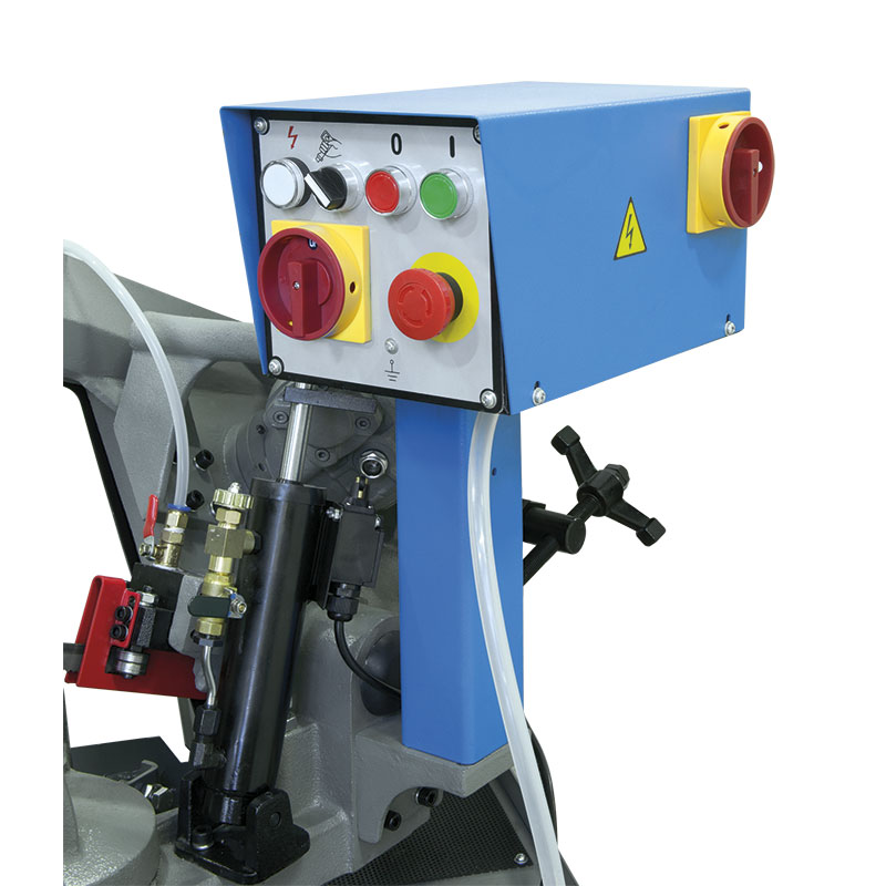 METAL BAND SAW WITH MANUAL AND GRAVITATIONAL HYDRAULIC FEED thumbnail 6