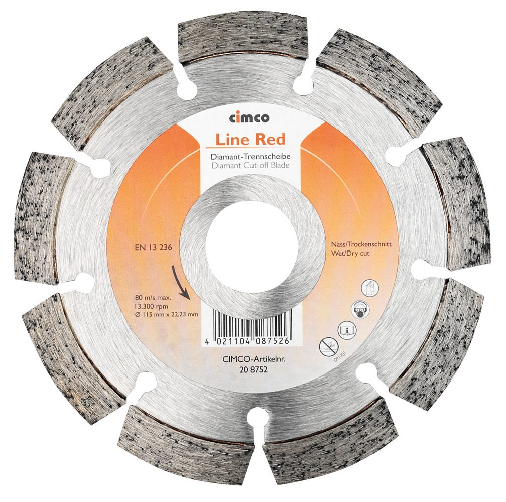 Bánh cắt DIAMANT LINE RED, Ø 115 mm thumbnail 2