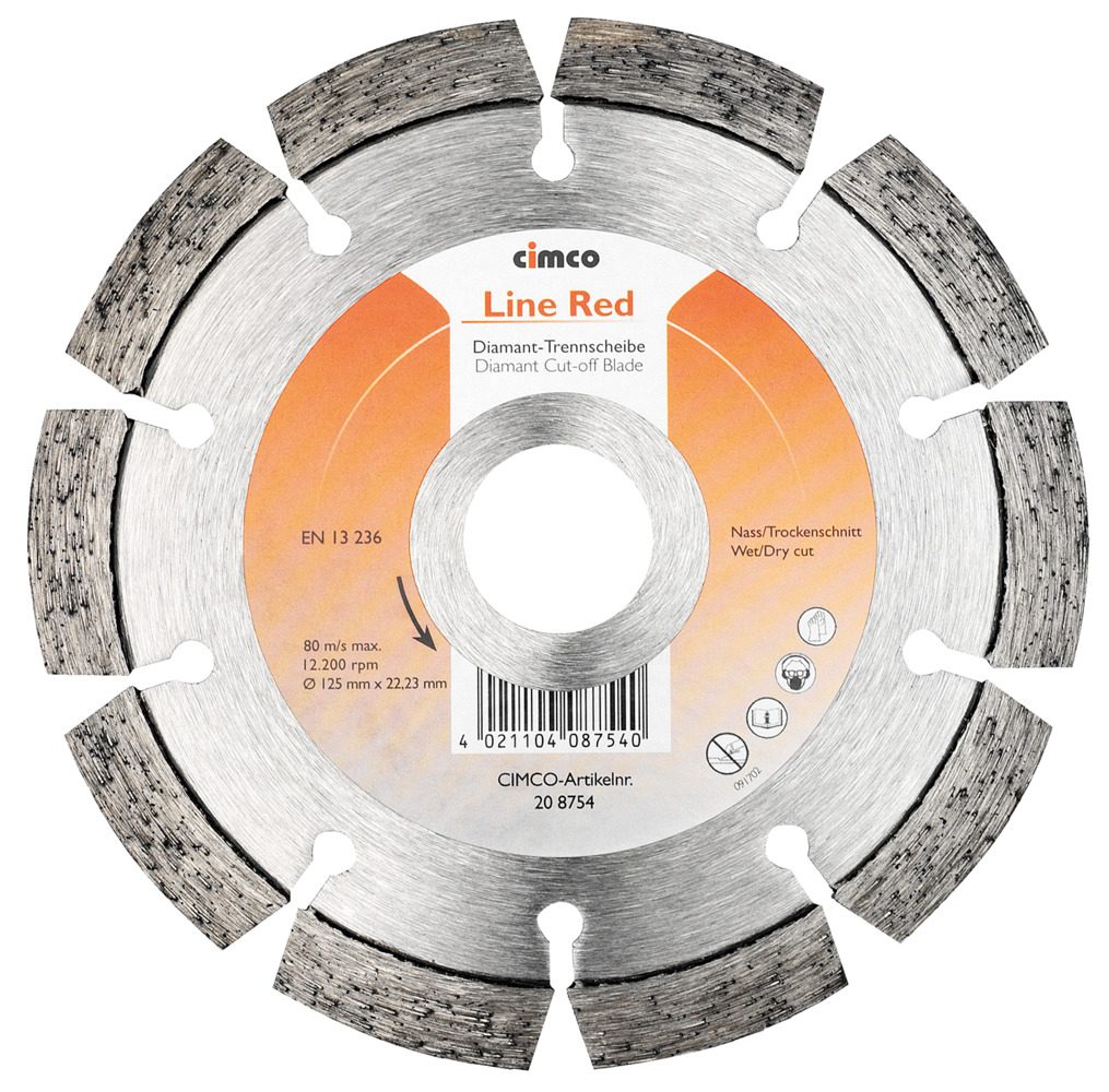 Bánh cắt DIAMANT LINE RED, Ø 125 mm thumbnail 2