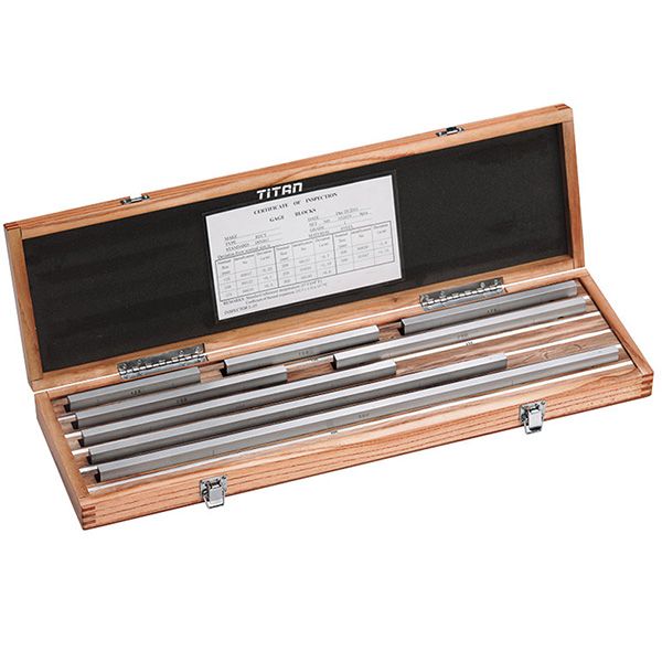 Bộ căn mẫu FERVI B0x, đa dạng về số lượng chi tiết và cấp độ chính xác