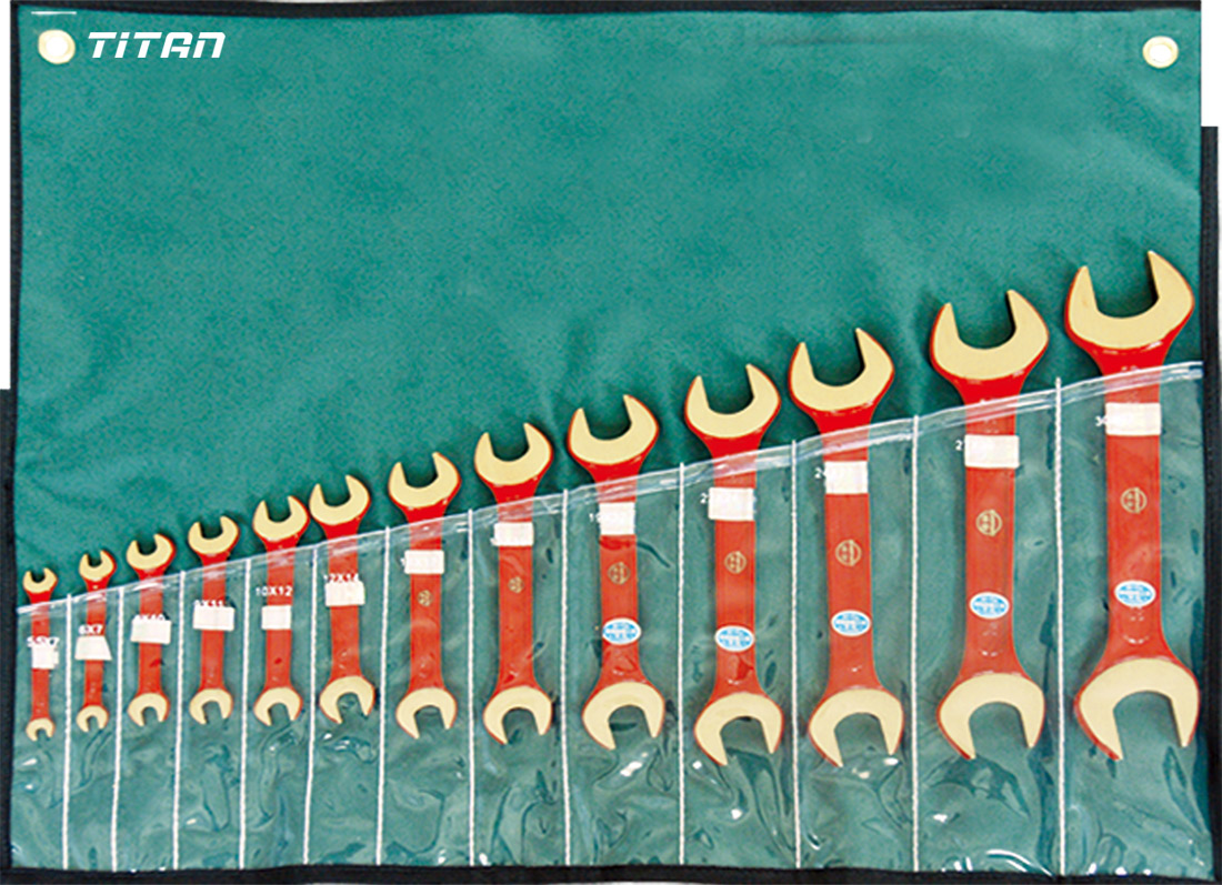 Bộ cờ lê 2 đầu mở TNO.ACB, vật liệu Cu-Be chống cháy nổ