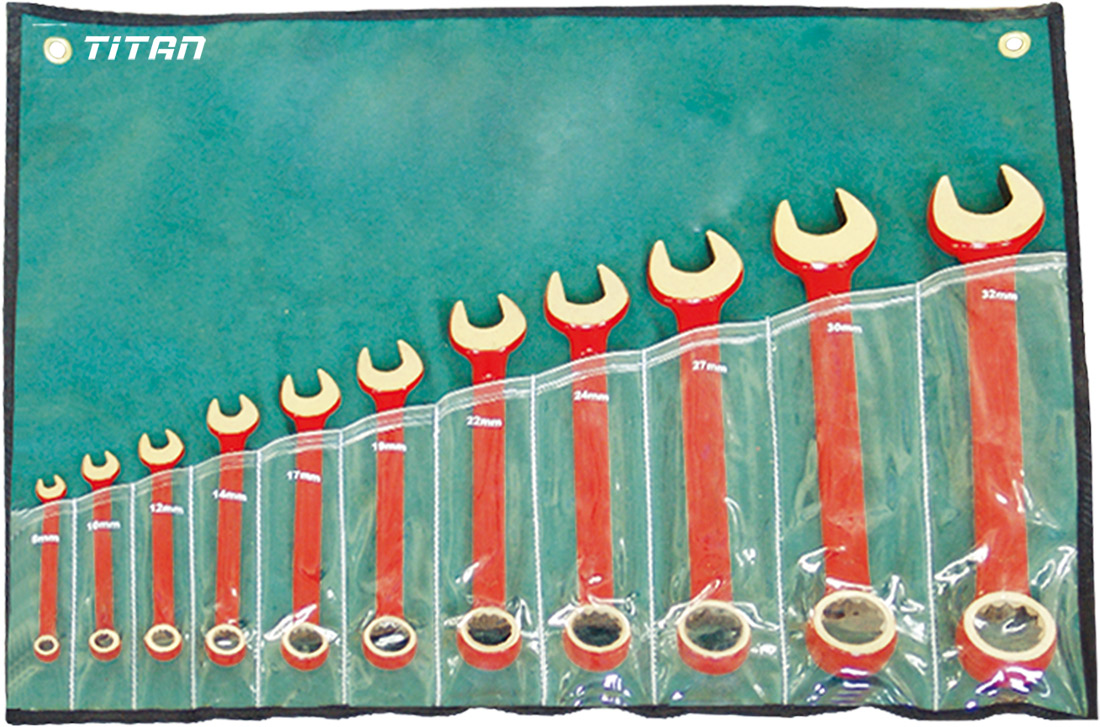 Bộ cờ lê 2 đầu vòng miệng TNO.BCB vật liệu Cu-Be chống cháy nổ