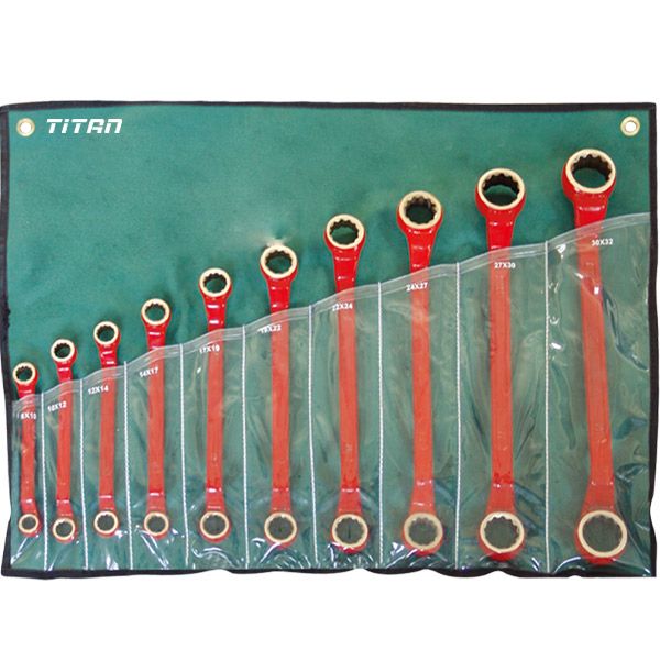 Bộ cờ lê 2 đầu vòng TNO.CCB, vật liệu Cu-Be chống cháy nổ