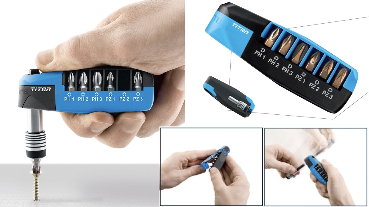 Bộ đầu vít PH và PZ gồm 7 chi tiết Witte 25101