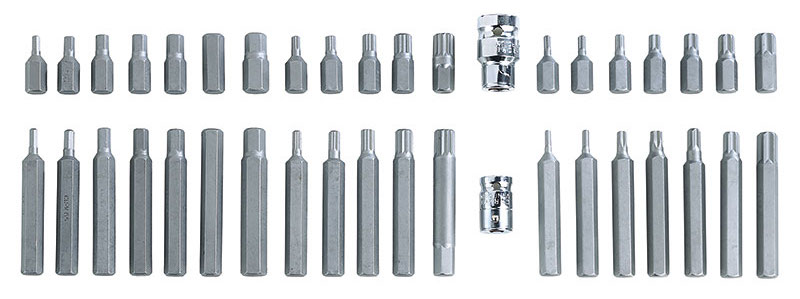 các kiểu mũi vít TORX, XZN, lục lăng