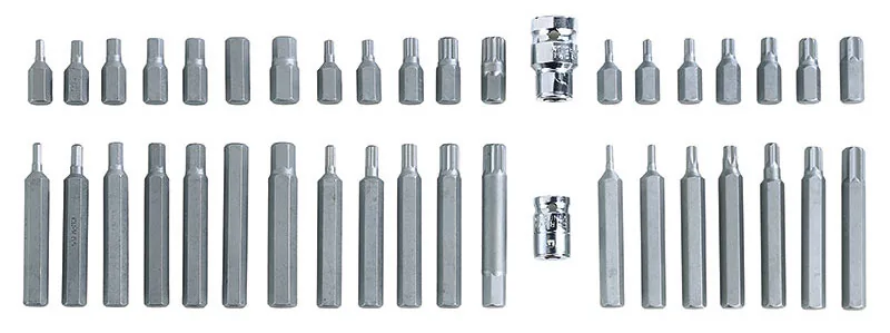 các kiểu mũi vít TORX, XZN, lục lăng