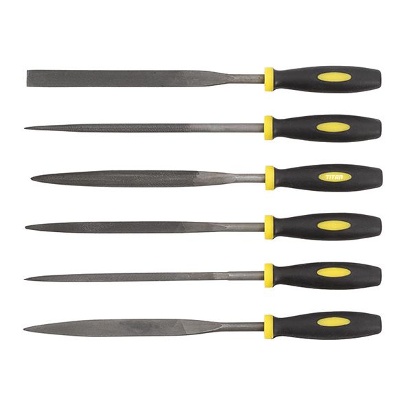 Bộ dũa cơ khí FERVI 0219, gồm 6 chi tiết chiều dài 180mm