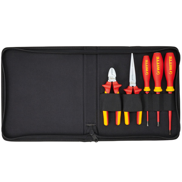 Bộ dụng cụ sửa chữa cách điện WITTE 301152 gồm 5 chi tiết