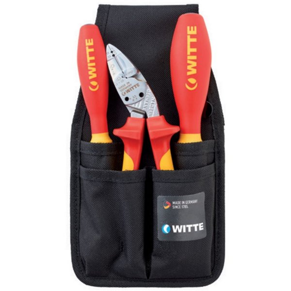 Bộ dụng cụ sửa chữa điện WITTE 301172 gồm 3 chi tiết