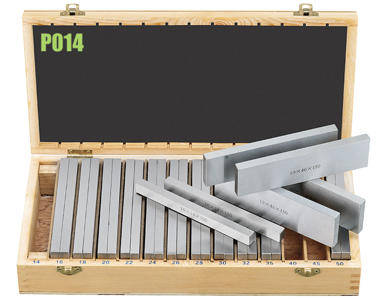 Bộ khối chuẩn song song 14 sizes từ 14mm đến 50mm FERVI P014