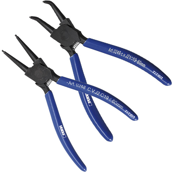 Bộ kìm mở phe 6 cây T010206, gồm đầu thẳng và đầu cong 90 độ