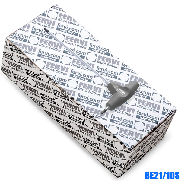 Bộ lục giác chữ T đầu sao FERVI BE21/10S, TORX từ T6-T45