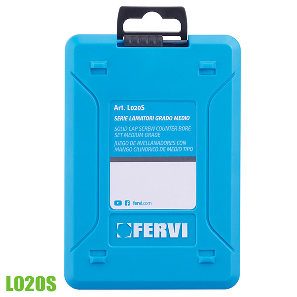 Bộ mũi khoan bậc bulong FERVI L020S cho M3, M4, M5, M6, M8, M10 thumbnail 2