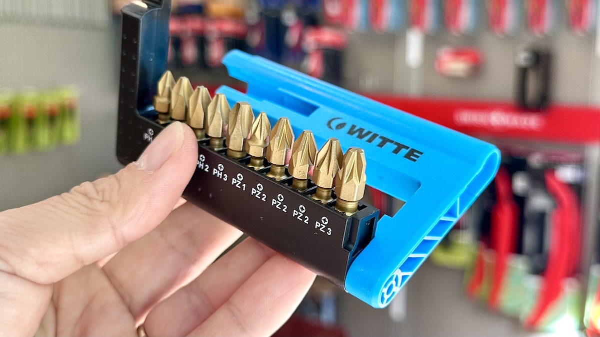 Bộ mũi vặn vít phủ Titanium 11 chi tiết WITTE 28463