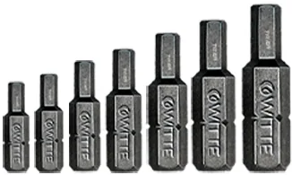 Bộ mũi vit 7 size Witte 2708 - Germany