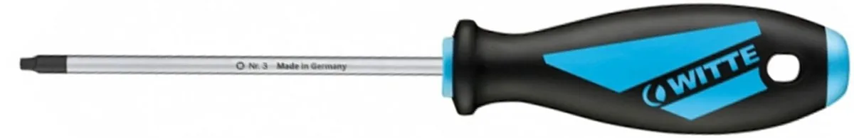 Tua vít đầu vuông Robertson WITTE 53060 size 1.0-3.0mm