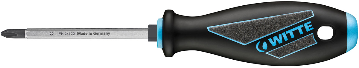 63500 Tua vít bake cán sợi thủy tinh thân lục giác WITTE Germany