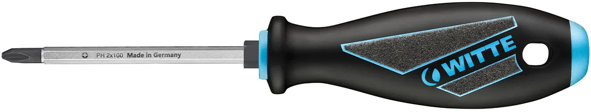 63500 Tua vít bake cán sợi thủy tinh thân lục giác WITTE Germany