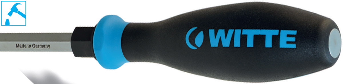 83800-83900-Tua vít đóng lưỡi thép Pro Impact WITTE Germany