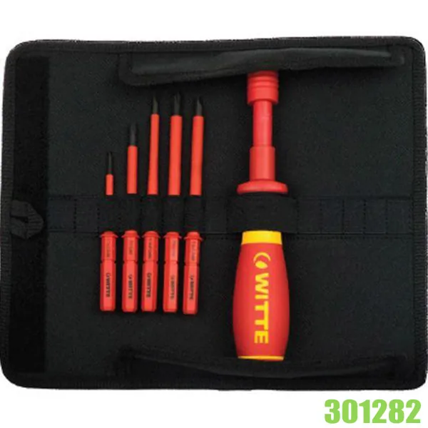 Torque screwdriver set WITTE 301272, adjustable 1.0-5.0Nm, insulated 1000V Pro thumbnail 2